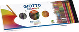 MATITE GIOTTO STILNOVO 5IVERSI + TEMPERAMATITE