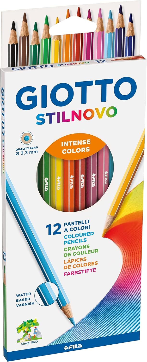 MATITE GIOTTO STILNOVO 12 COLORI Immagine principale del prodotto