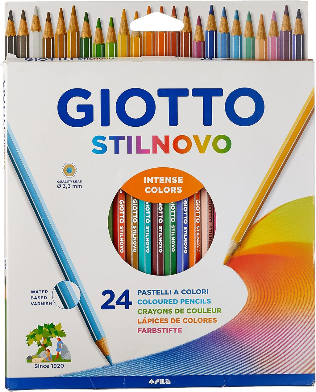 MATITE GIOTTO STILNOVO 24 COLORI