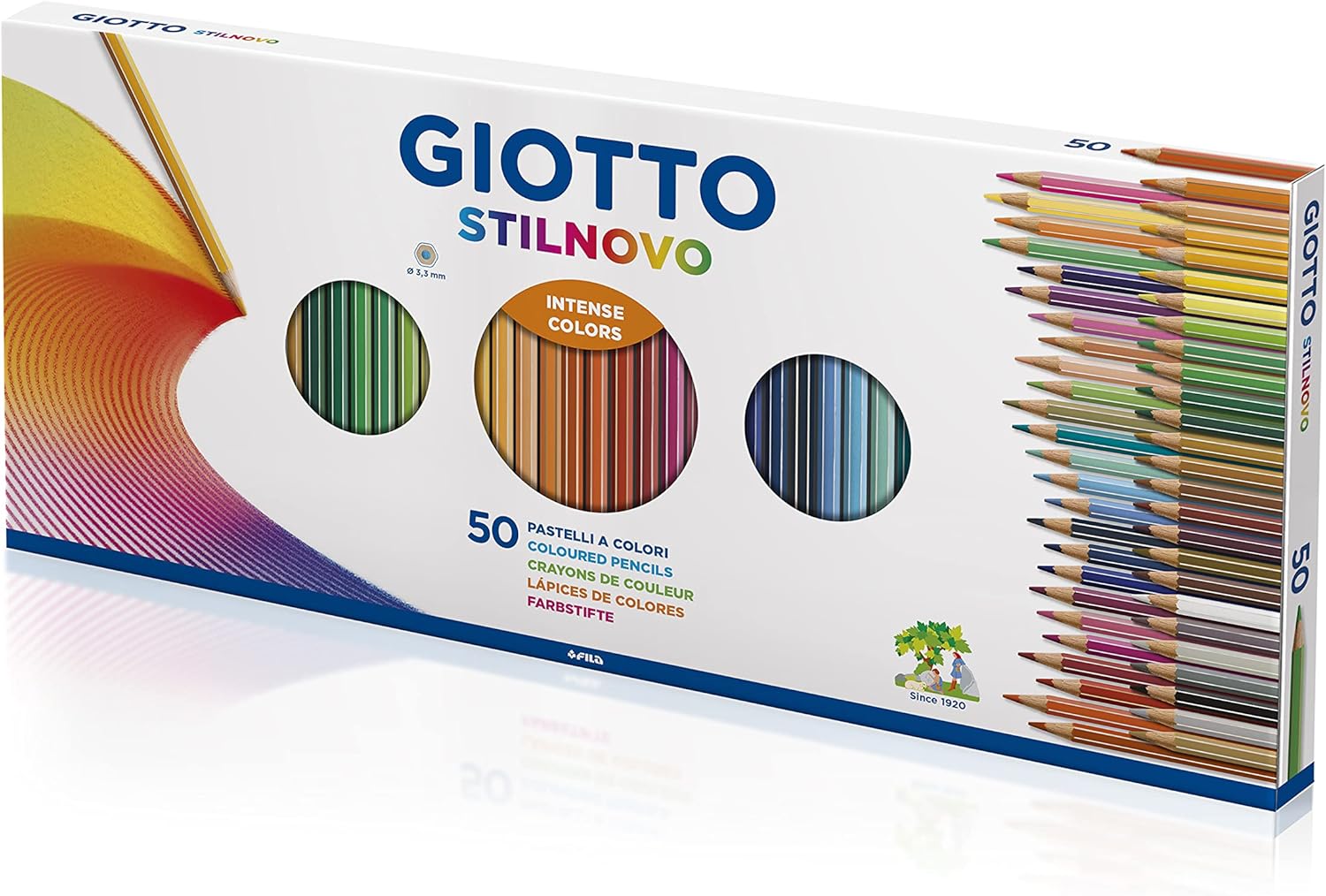 MATITE GIOTTO STILNOVO 5IVERSI + TEMPERAMATITE Immagine secondaria del prodotto