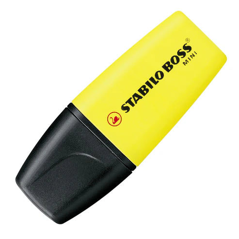 EVIDENZIATORE STABILO BOSS MINI GIALLO
