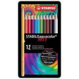 MATITE ACQUARELLABILI STABILO CF METALLO /12