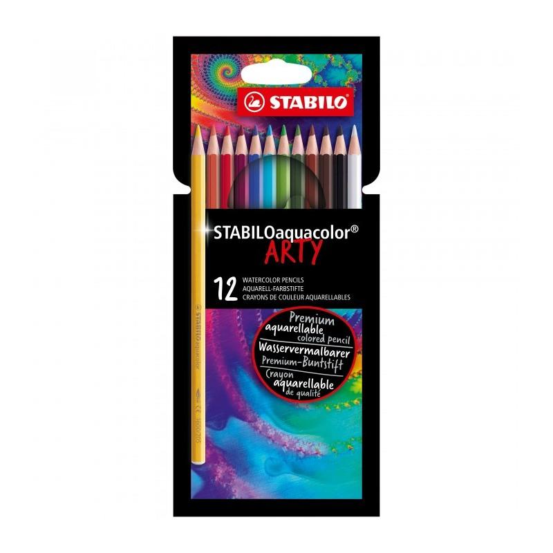 MATITE ACQUARELLABILI STABILO ARTY /12