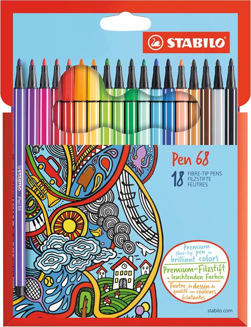 PENNARELLI STABILO PEN 68 /18 Immagine principale del prodotto
