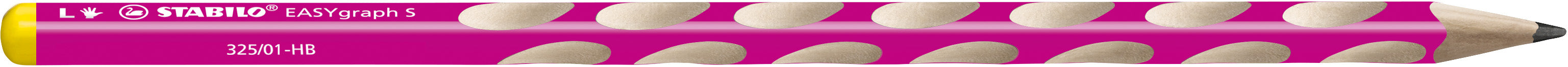 MATITA STABILO EASYGRAPH S MANCINI FUSTO ROSA /HB