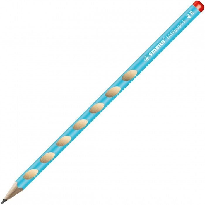 MATITA STABILO EASYGRAPH S DESTRIMANI FUSTO CIELO /HB