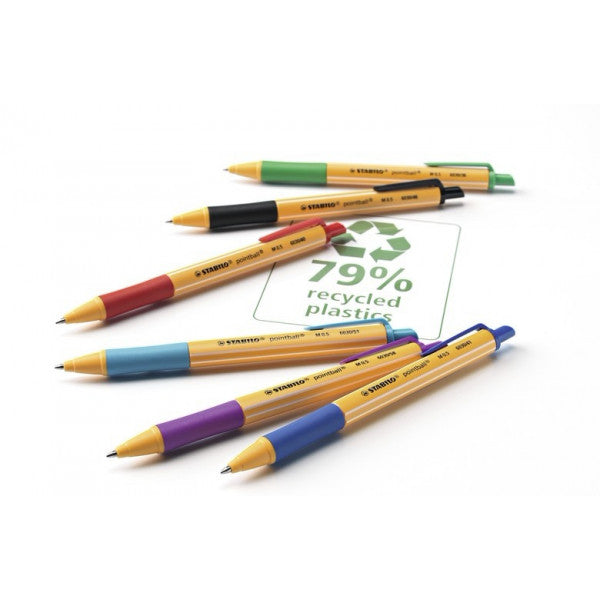 PENNA SFERA STABILO POINTBALL BLU