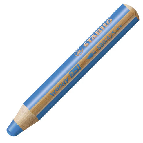 MATITONE STABILO WOODY 3 IN 1 BLU COBALTO