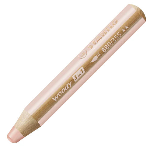 MATITONE STABILO WOODY 3 IN 1 ALBICOCCA