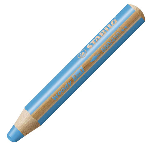 MATITONE STABILO WOODY 3 IN 1 CYAN Immagine principale del prodotto