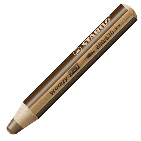 MATITONE STABILO WOODY 3 IN 1 TERRA D'OMBRA BRUCIATA