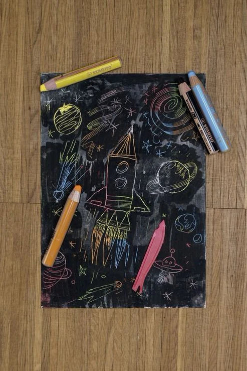 MATITONI STABILO WOODY 3 IN 1 6 COLORI