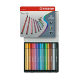 PENNARELLI STABILO PEN 68 ASTU. METALLO /20