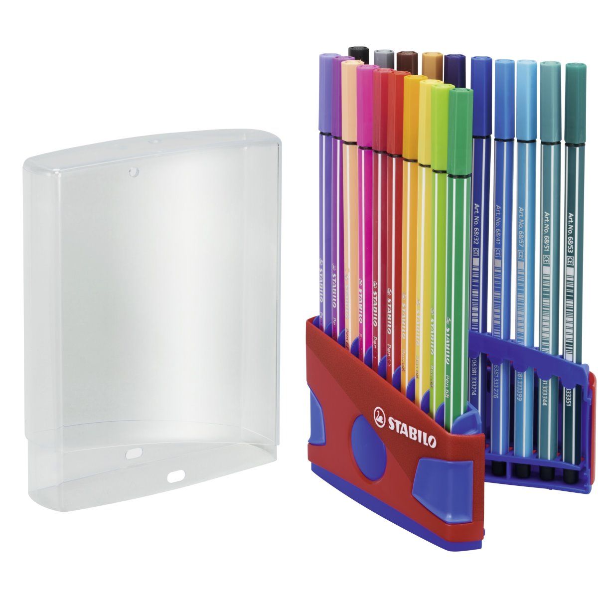 PENNARELLI STABILO PEN 68 ASTU. PLASTICA /20 Immagine secondaria del prodotto