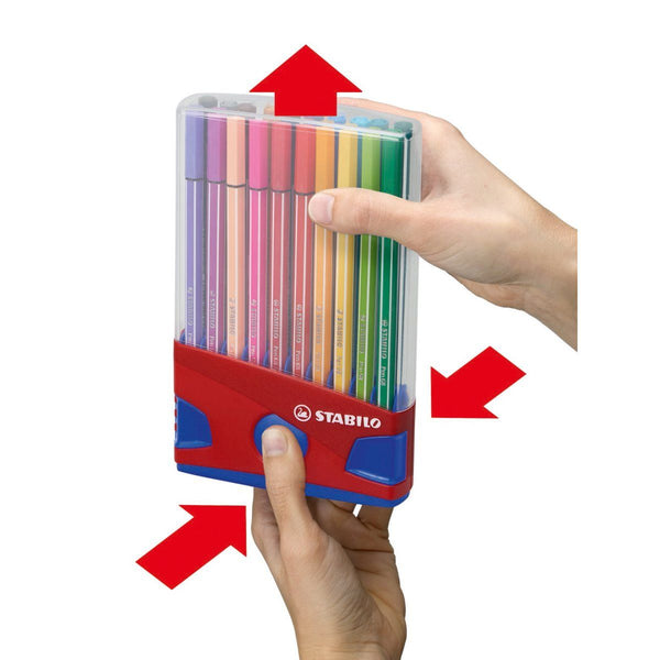 PENNARELLI STABILO PEN 68 ASTU. PLASTICA /20