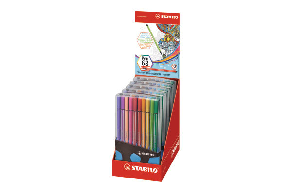 PENNARELLO STABILO PEN 68 COLORPARADE FUSTO ANTRACITE /20
