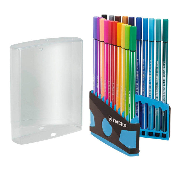 PENNARELLO STABILO PEN 68 COLORPARADE FUSTO ANTRACITE /20