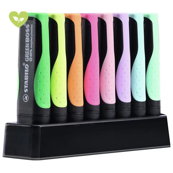 EVIDENZIATORE STABILO BOSS GREEN DESKSET /8