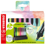 EVIDENZIATORE STABILO BOSS GREEN DESKSET /8
