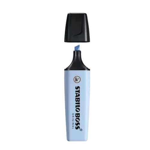 EVIDENZIATORE STABILO BOSS PASTEL AZZURRO GHIACCIO