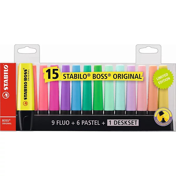 EVIDENZIATORE STABILO BOSS DESKSET /15