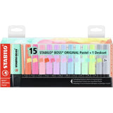 EVIDENZIATORE STABILO BOSS PASTEL DESKSET /15