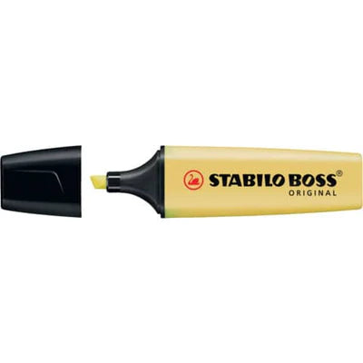 EVIDENZIATORE STABILO BOSS PASTEL GIALLO BANANA