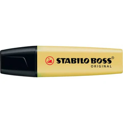 EVIDENZIATORE STABILO BOSS PASTEL GIALLO BANANA