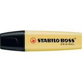 EVIDENZIATORE STABILO BOSS PASTEL GIALLO BANANA