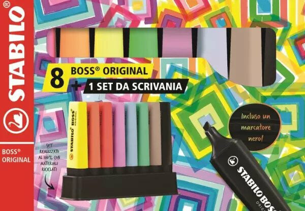 EVIDENZIATORE STABILO BOSS DESKSET /8 Immagine principale del prodotto