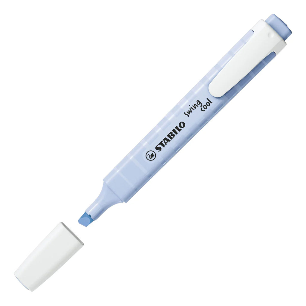 EVIDENZIATORE STABILO SWING COOL PASTEL AZZURRO GHIACCIO