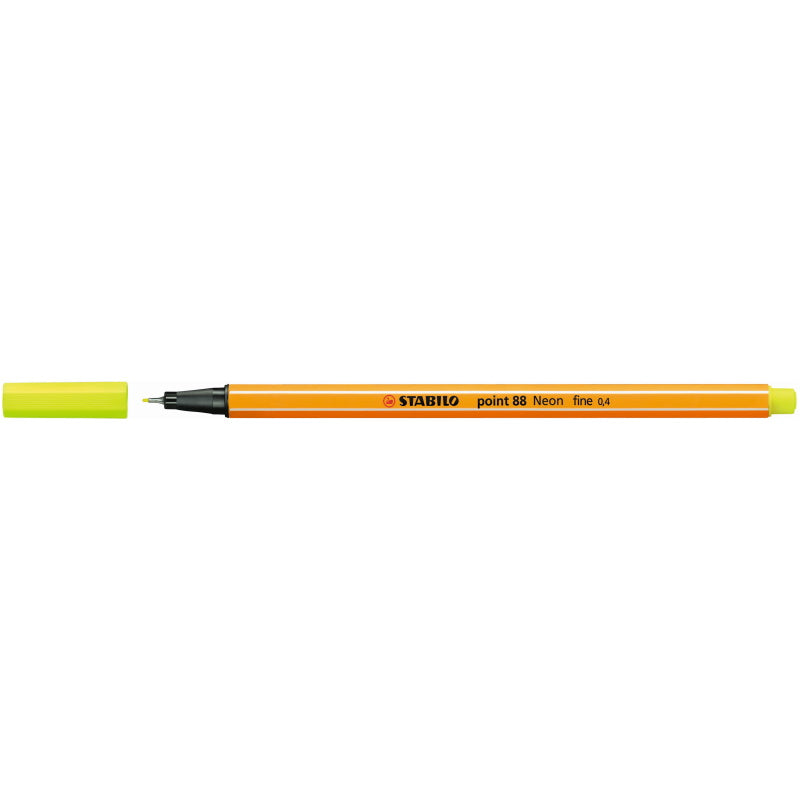 PENNA STABILO POINT 88 GIALLO FLUO