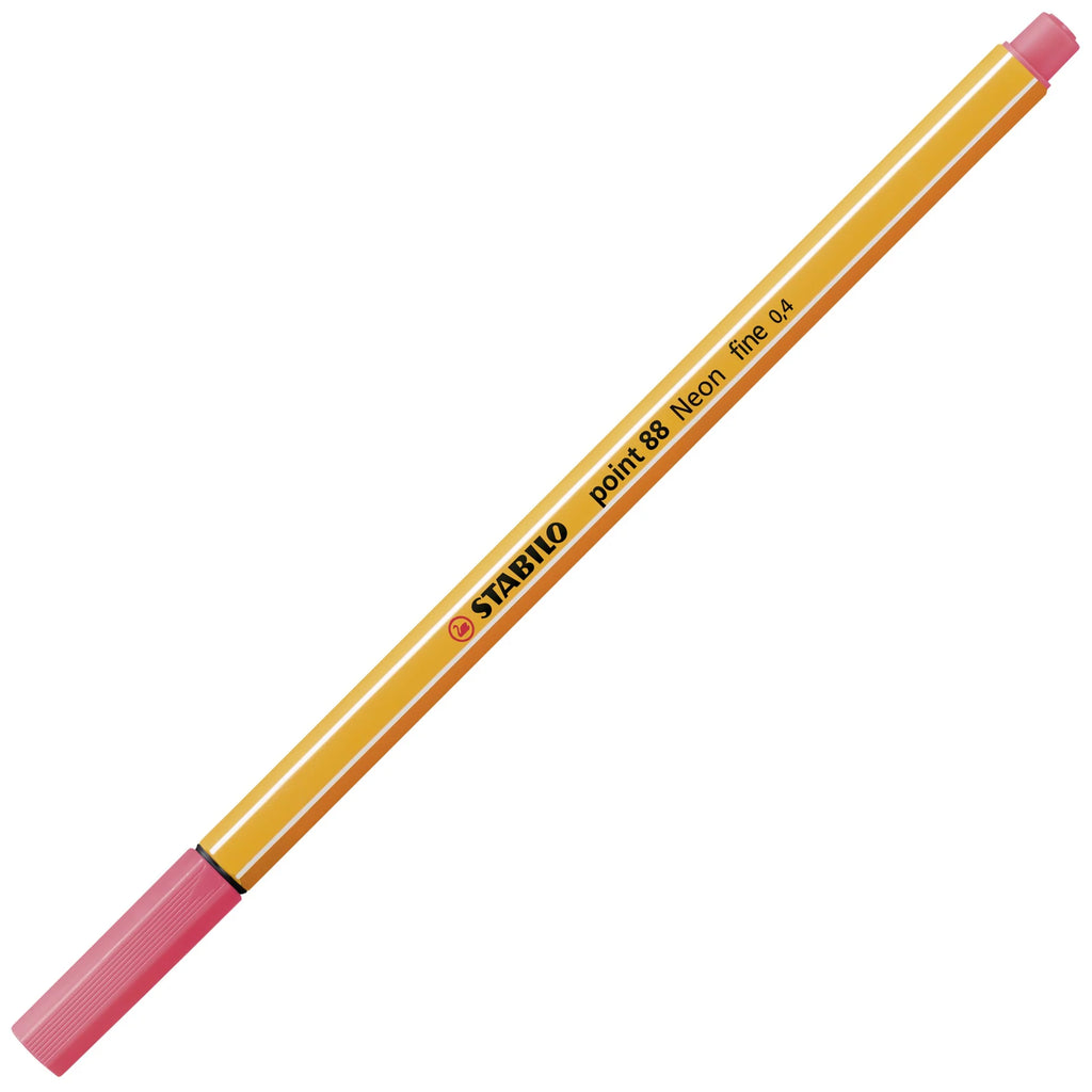 PENNA STABILO POINT 88 ROSSO FLUO