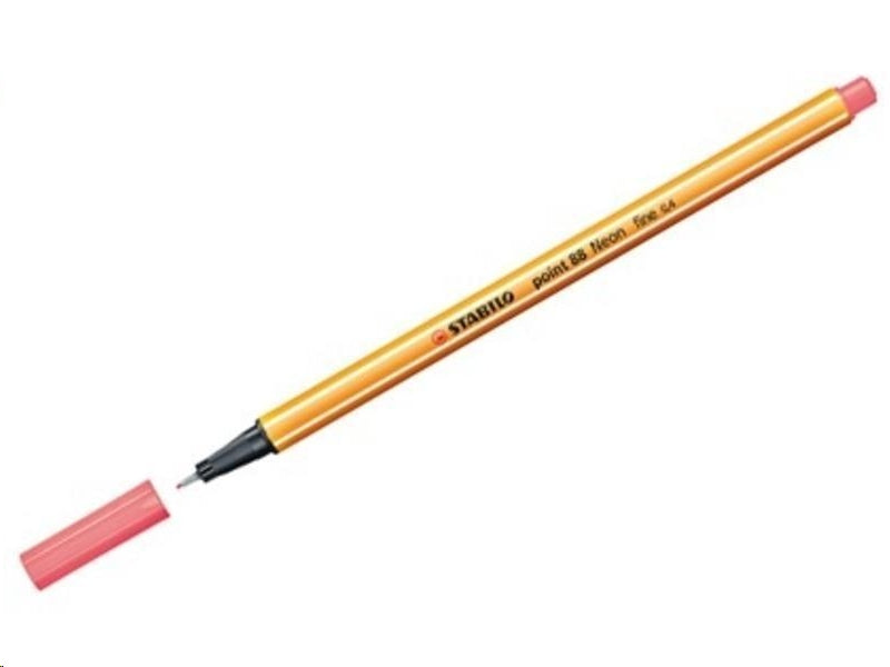 PENNA STABILO POINT 88 ROSSO FLUO