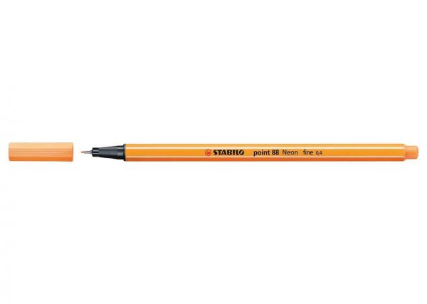 PENNA STABILO POINT 88 ARANCIONE FLUO