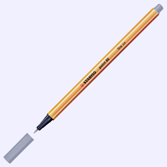 PENNA STABILO POINT 88 GRIGIO MEDIO