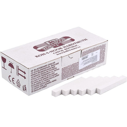 GESSI QUADRATI PER LAVAGNE - SCATOLA 100 PEZZI - B