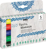 KREUL - MARKER PER TESSUTI - SET 5    CLASSIC