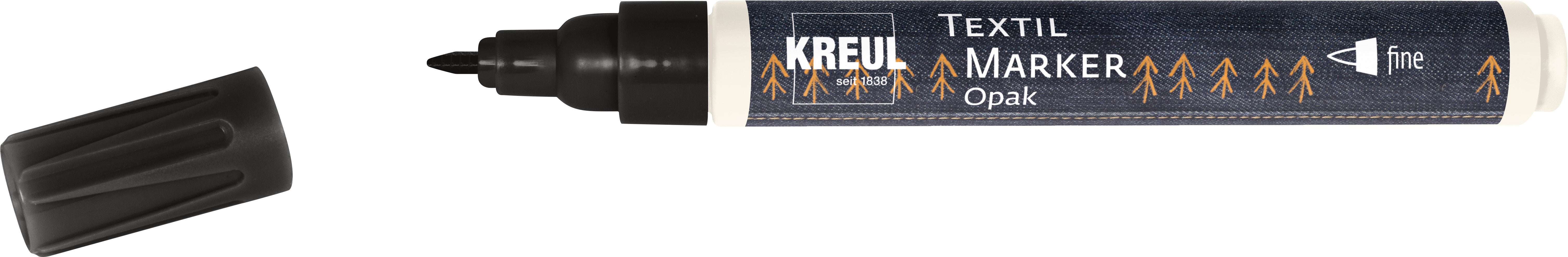 KREUL - MARKER PER TESSUTI - SET 4       OPACHI BI