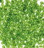 PERLINE VETRO TRASPARENTI 10/0 - SCAT. GR. 30 - VERDE CHIARO