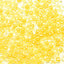 PERLINE VETRO TRASPARENTI 10/0 - SCAT. GR. 30 - GIALLO FLUO