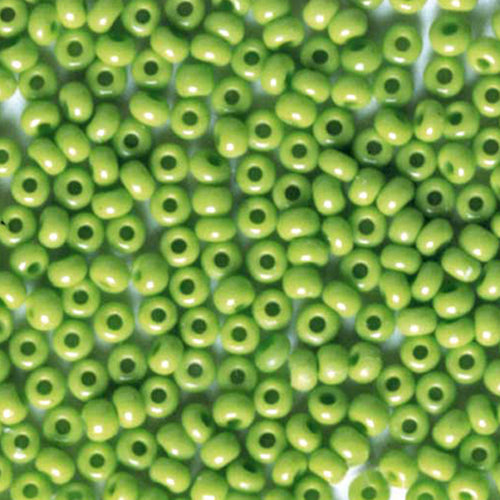 PERLINE VETRO COPRENTI 10/0 - SCAT. GR. 30 - VERDE