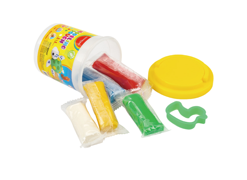 PASTA DA MODELLARE SECCHIELLO GR. 100 CON FORMINA Immagine secondaria del prodotto