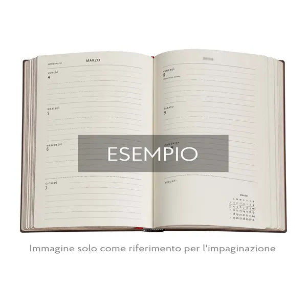 AGENDA MIDI 18 MESI SETT. 2025/2026 CRISANTEMI PAPERBLANKS