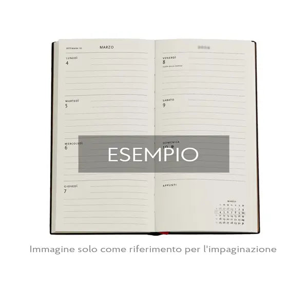 AGENDA SLIM HORIZONTAL SETT. 2026 KARA-ORI ROSA PAPERBLANKS