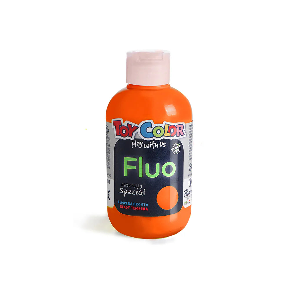 TEMEPRA FLUO TOY COLOR ML. 250 ARANCIO