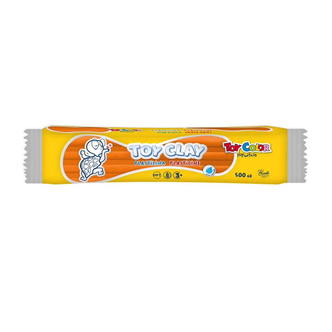 PLASTILINA TOYCOLOR GR. 500 ARANCIONE