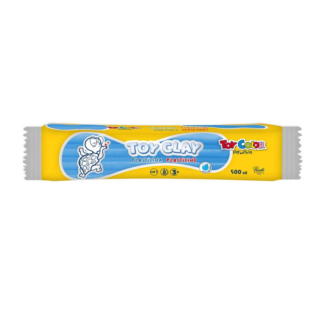 PLASTILINA TOYCOLOR GR. 500 AZZURRO Immagine principale del prodotto