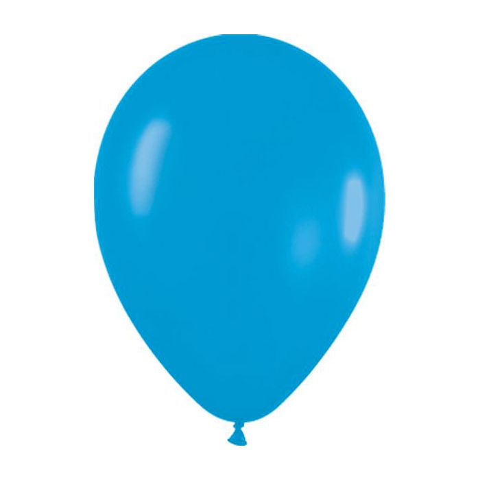 PALLONCINI GONFIABILI CM.24 BUSTA PZ.100 - COL. AZZURRO