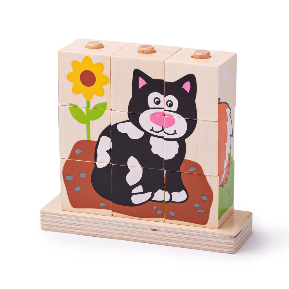 GIOCO IN LEGNO CREO GLI ANIMALI
